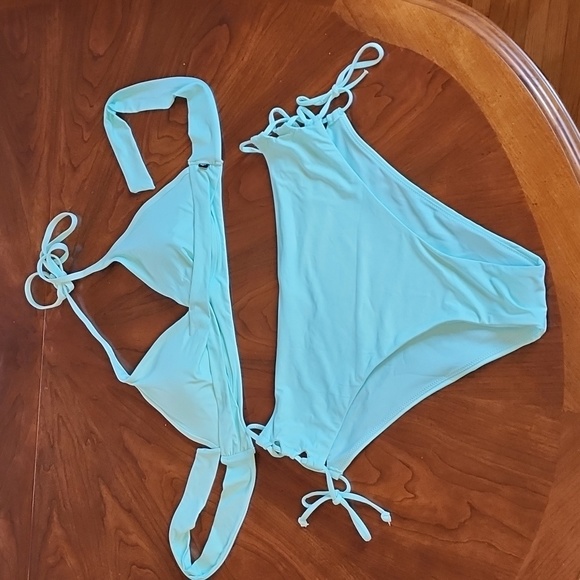 LA VIE EN ROSE bikini swimsuit XLbottoms Ltop - Picture 3 of 12